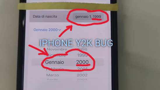 Anteprima del video LinkedIn sul bug Y2K degli iPhone
